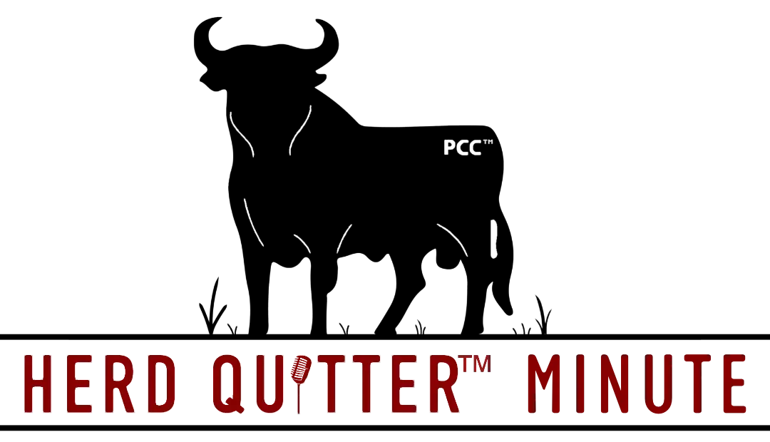 Herd Quitter™ Minute Logo