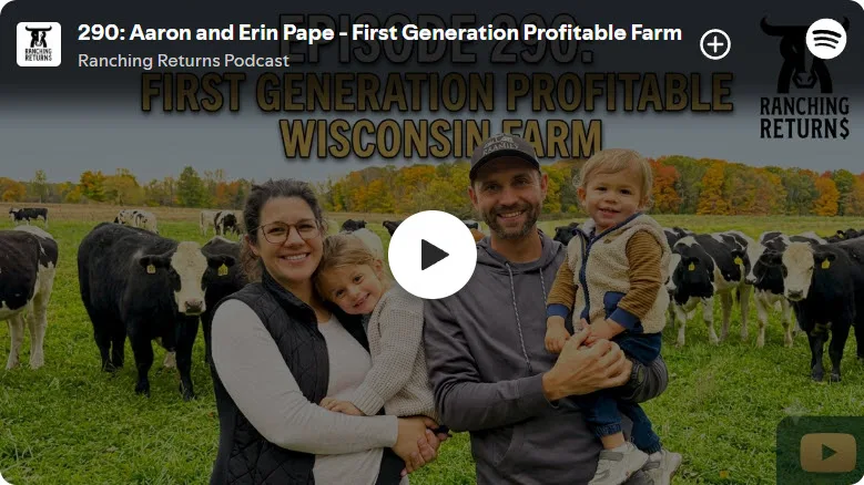 #290 – Aaron and Erin Pape – First-Generation Profitable Farm