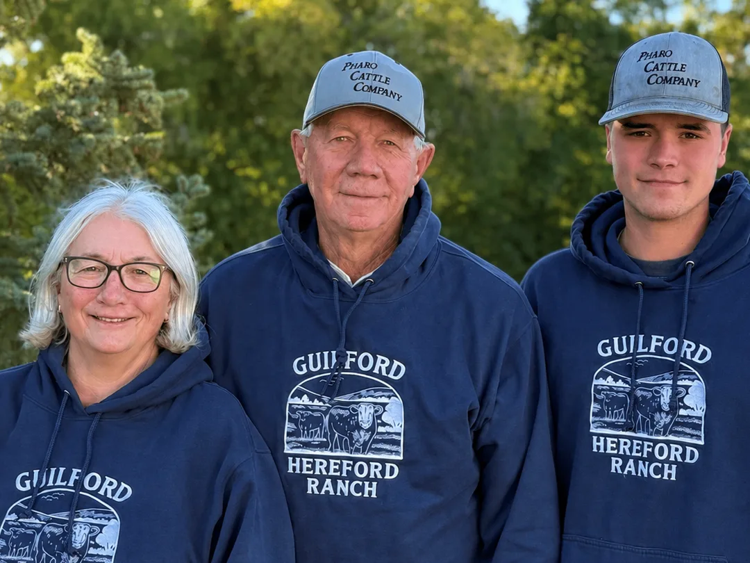 Dianne, Don, & Josh - Guilford Hereford Ranch Dianne, Don, & Josh - Guilford Hereford Ranch