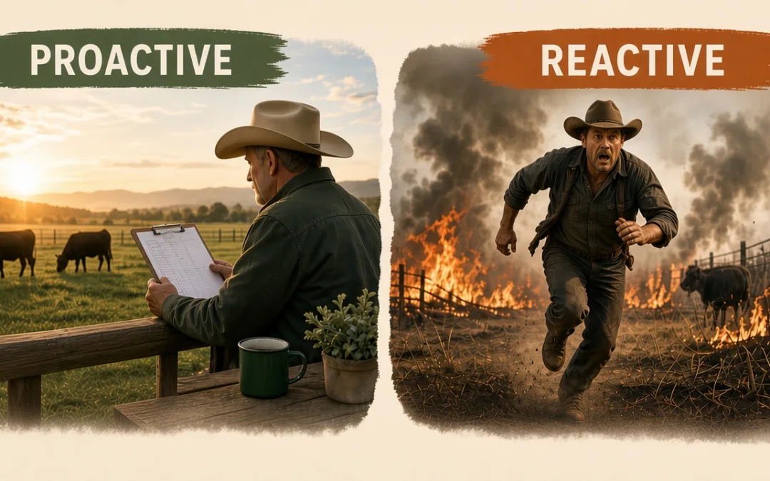 Proactive vs. Reactive